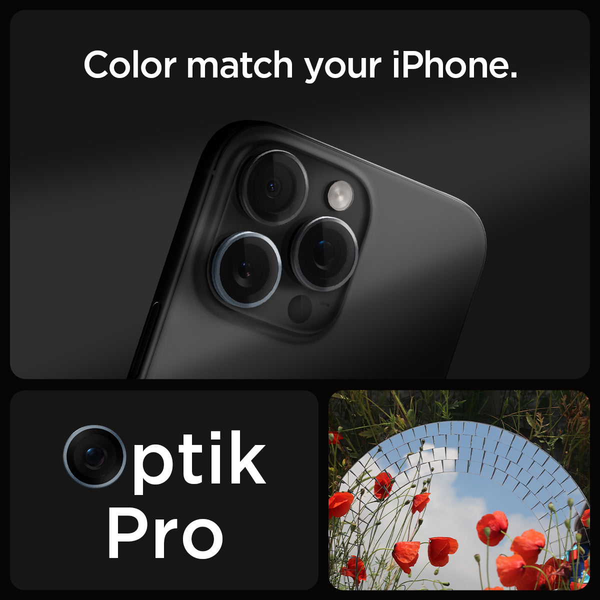 iPhone 16 Series - Optik Pro EZ Fit Lens Protector