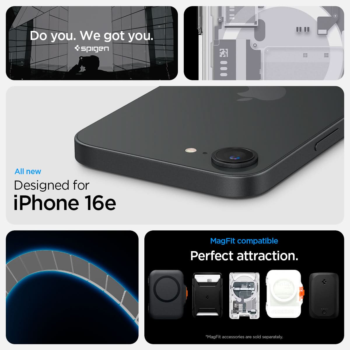 iPhone 16e Series - Ultra Hybrid Zero One (Mag Fit)