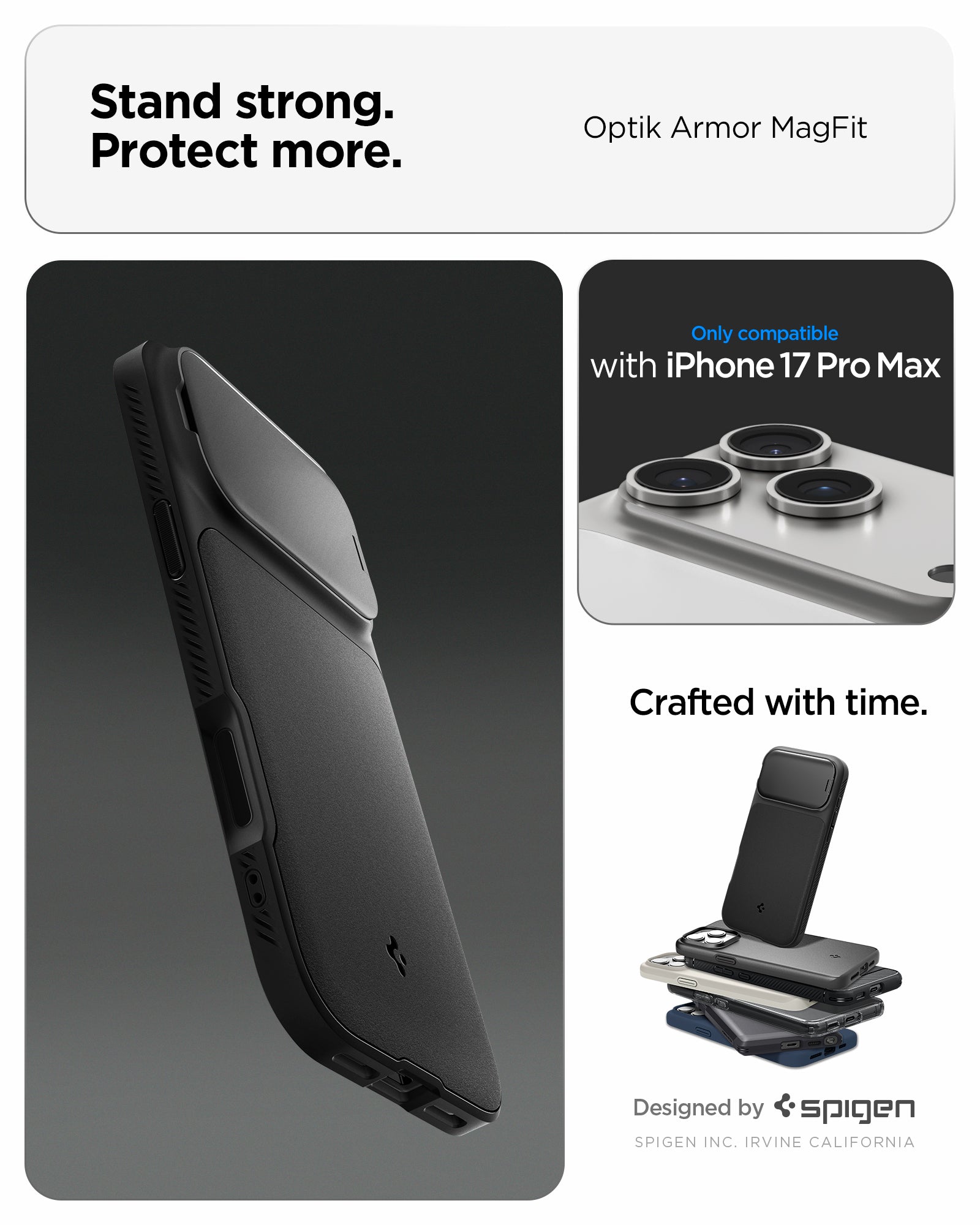 iPhone 17 Series - Optik Armor (Mag Fit)
