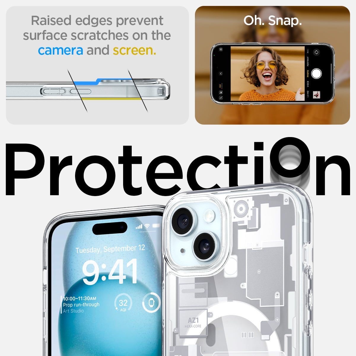 iPhone 15 Series - Ultra Hybrid Zero One (Mag Fit)