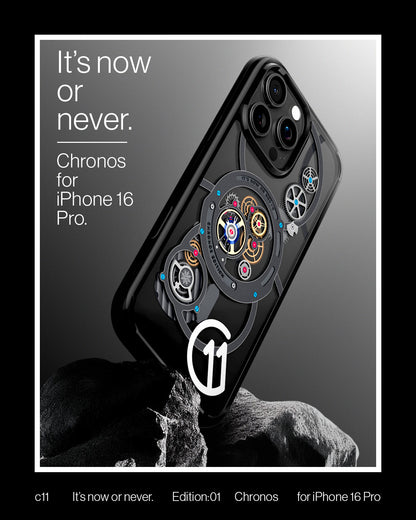 iPhone 16 Series - c11 Series Chronos Edition (Mag Fit)