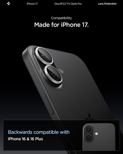 iPhone 17 Series - Optik Pro EZ Fit Lens Protector