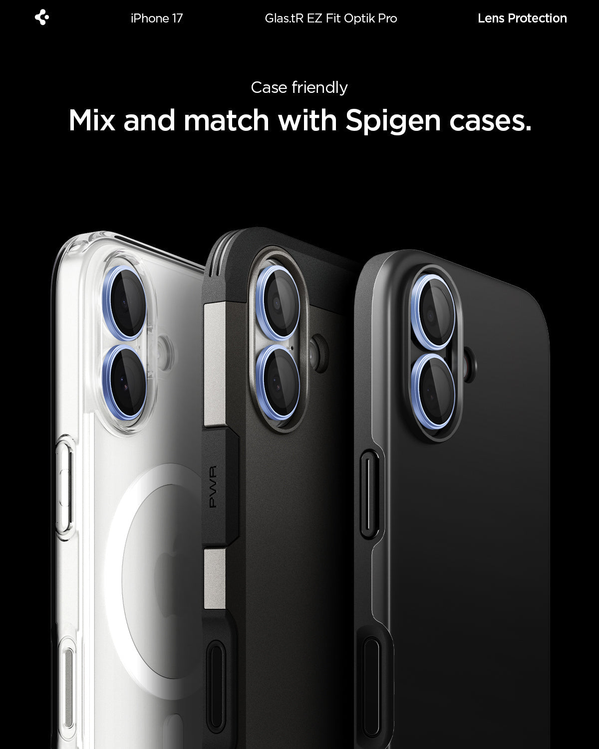 iPhone 17 Series - Optik Pro EZ Fit Lens Protector
