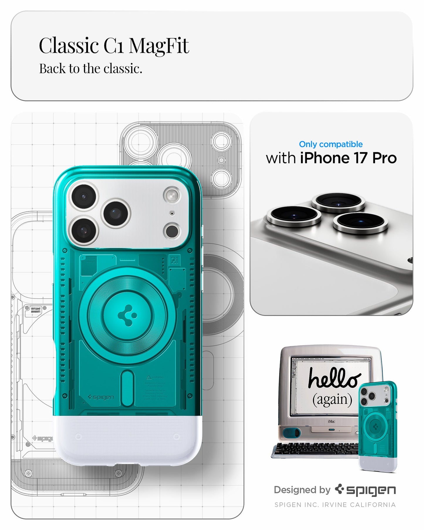 iPhone 17 Series - Classic C1 (Mag Fit)