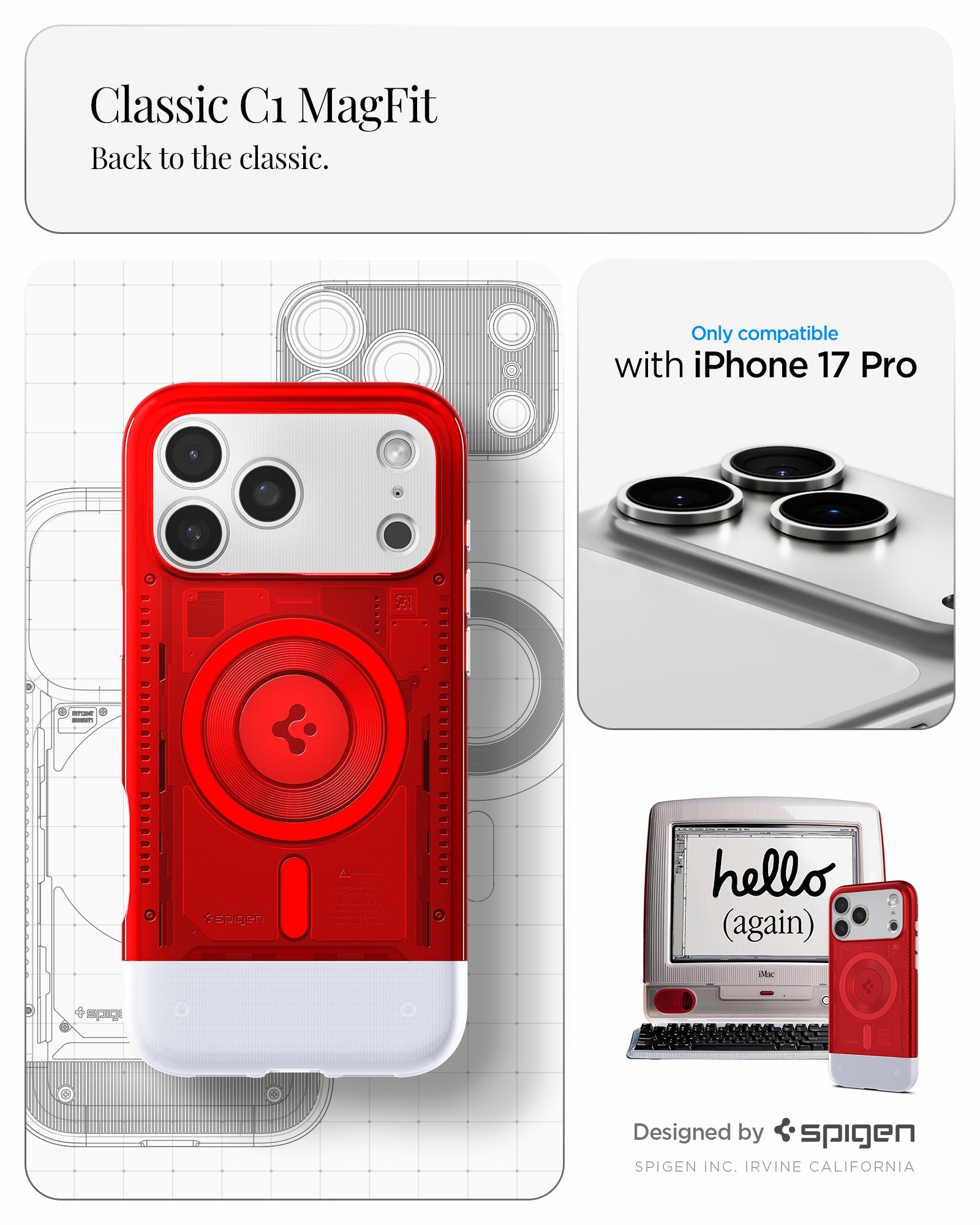 iPhone 17 Series - Classic C1 (Mag Fit)