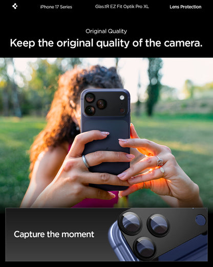 iPhone 17 Series - Optik Pro XL EZ Fit Lens Protector