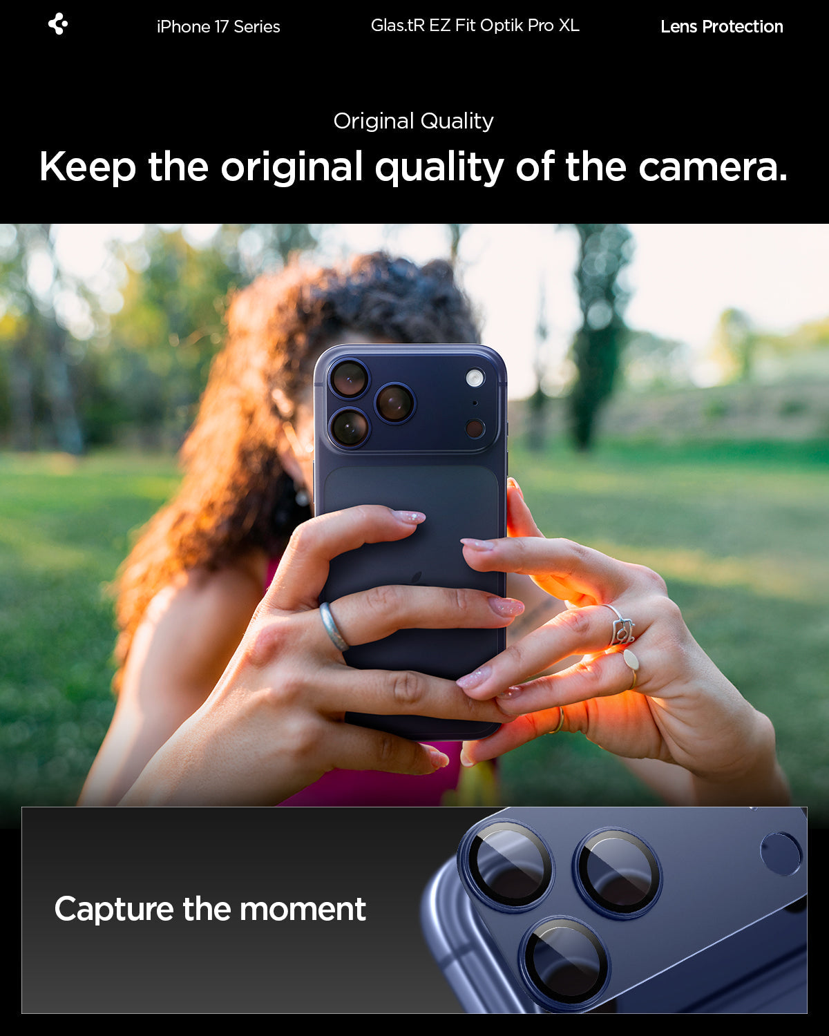iPhone 17 Series - Optik Pro XL EZ Fit Lens Protector