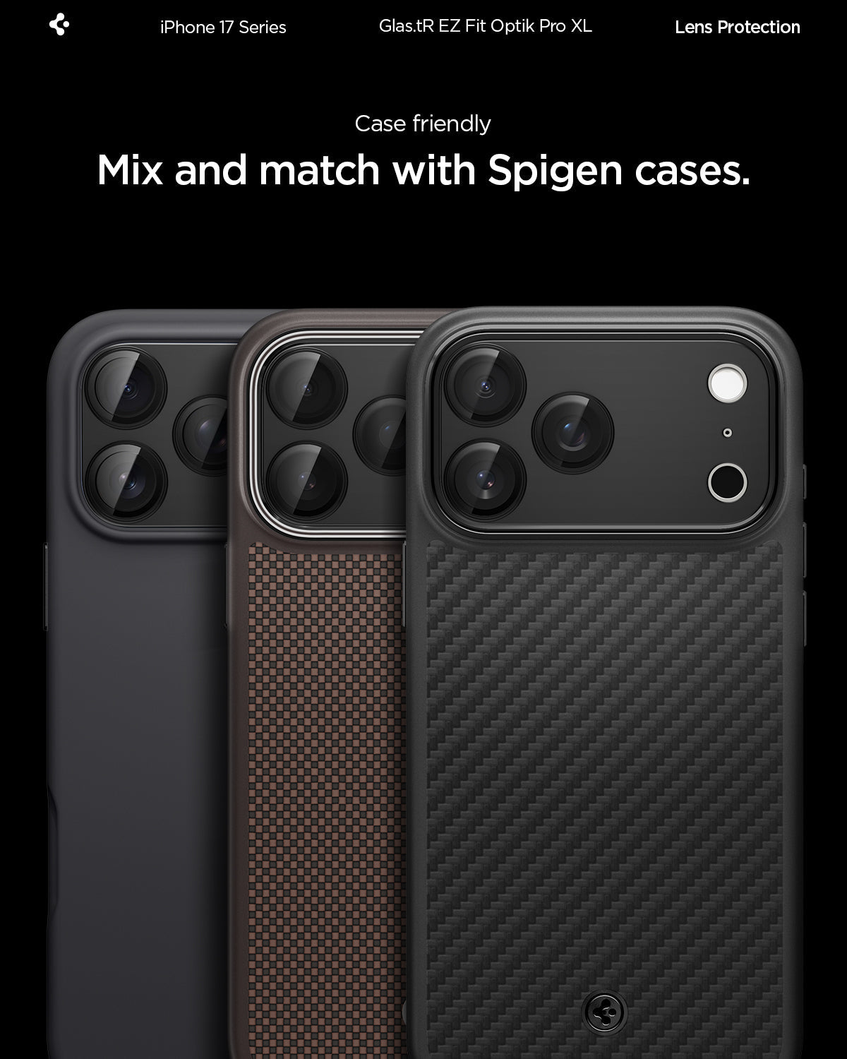 iPhone 17 Series - Optik Pro XL EZ Fit Lens Protector