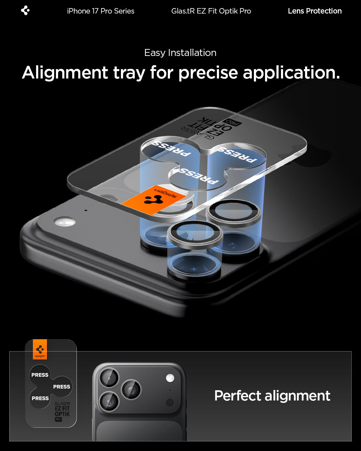 iPhone 17 Series - Optik Pro EZ Fit Lens Protector