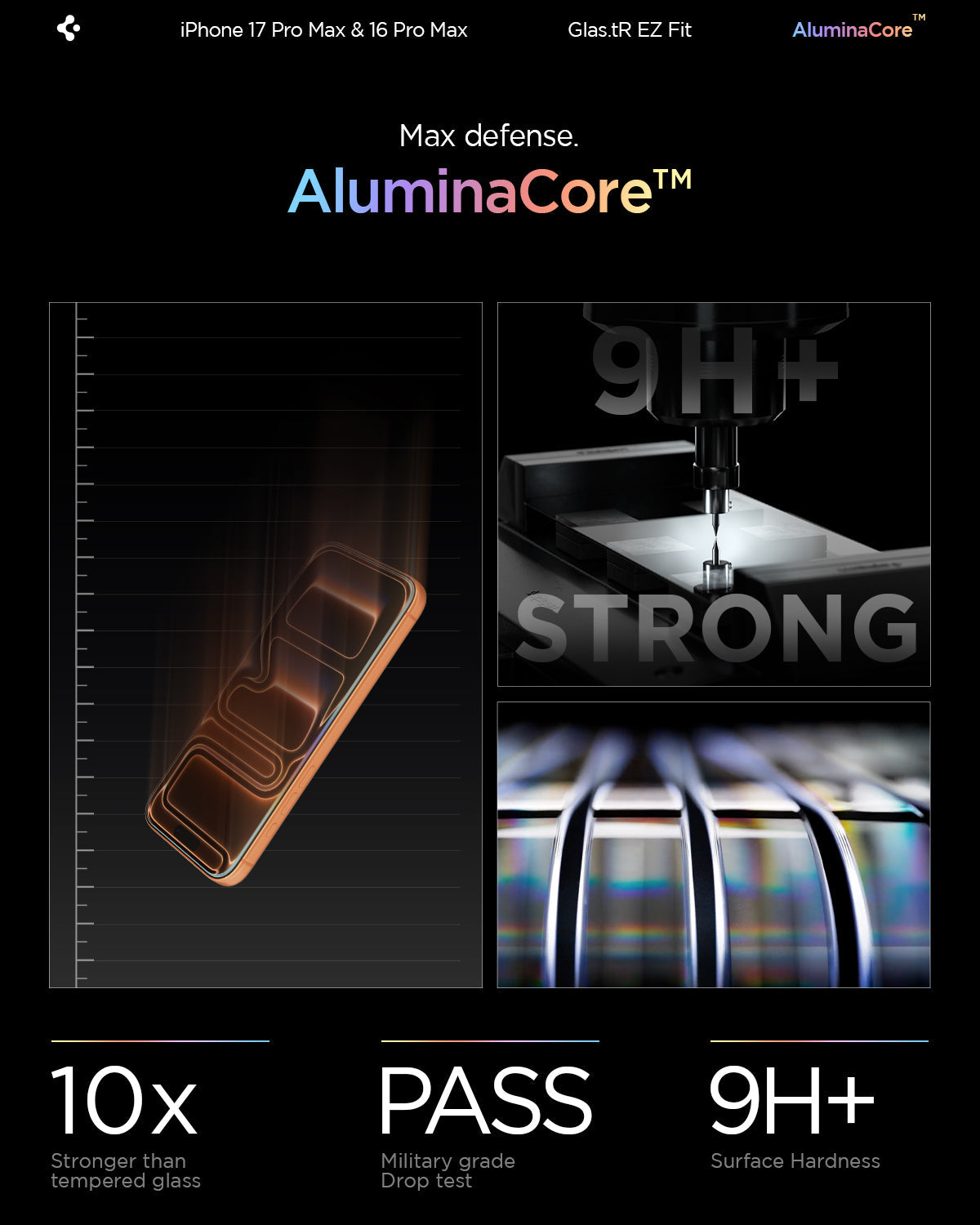 iPhone 16 Series - GLAS.tR EZ Fit | Sensor Protected