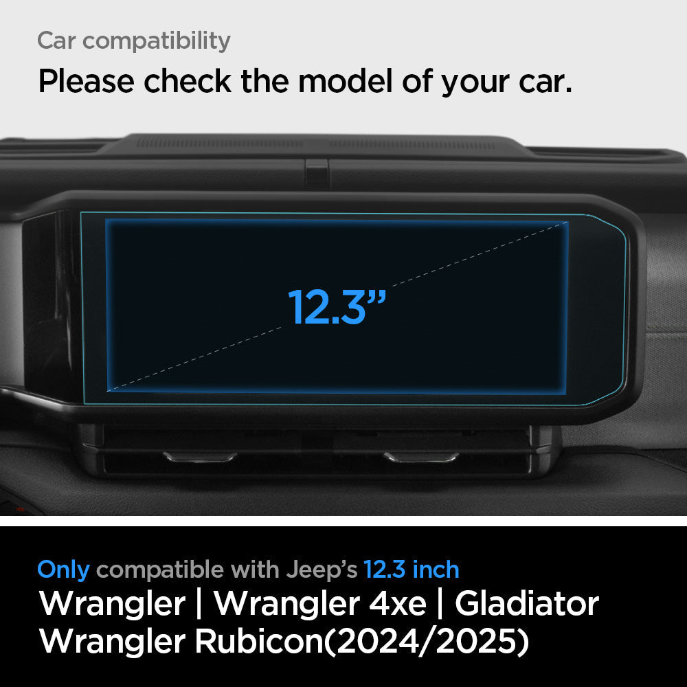 Jeep Models - Screen Protector GLAS.tR SLIM