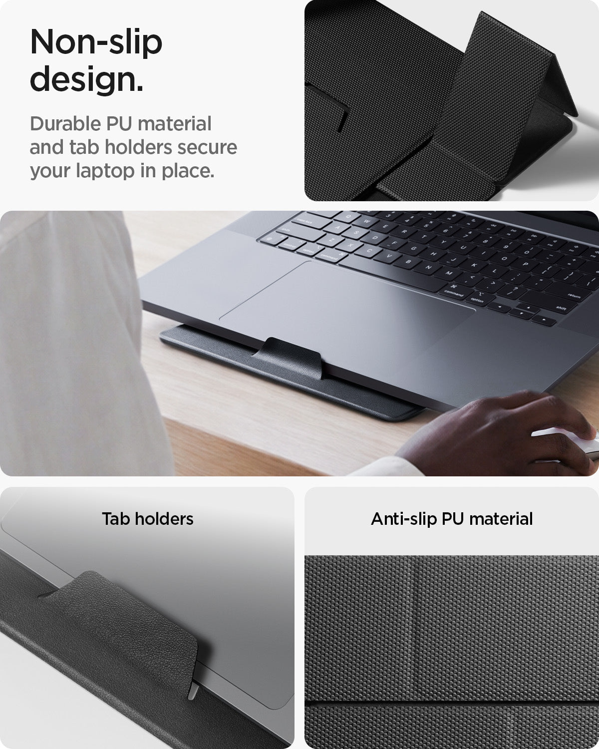 Slim Fold Laptop Stand | Non-Adhesive