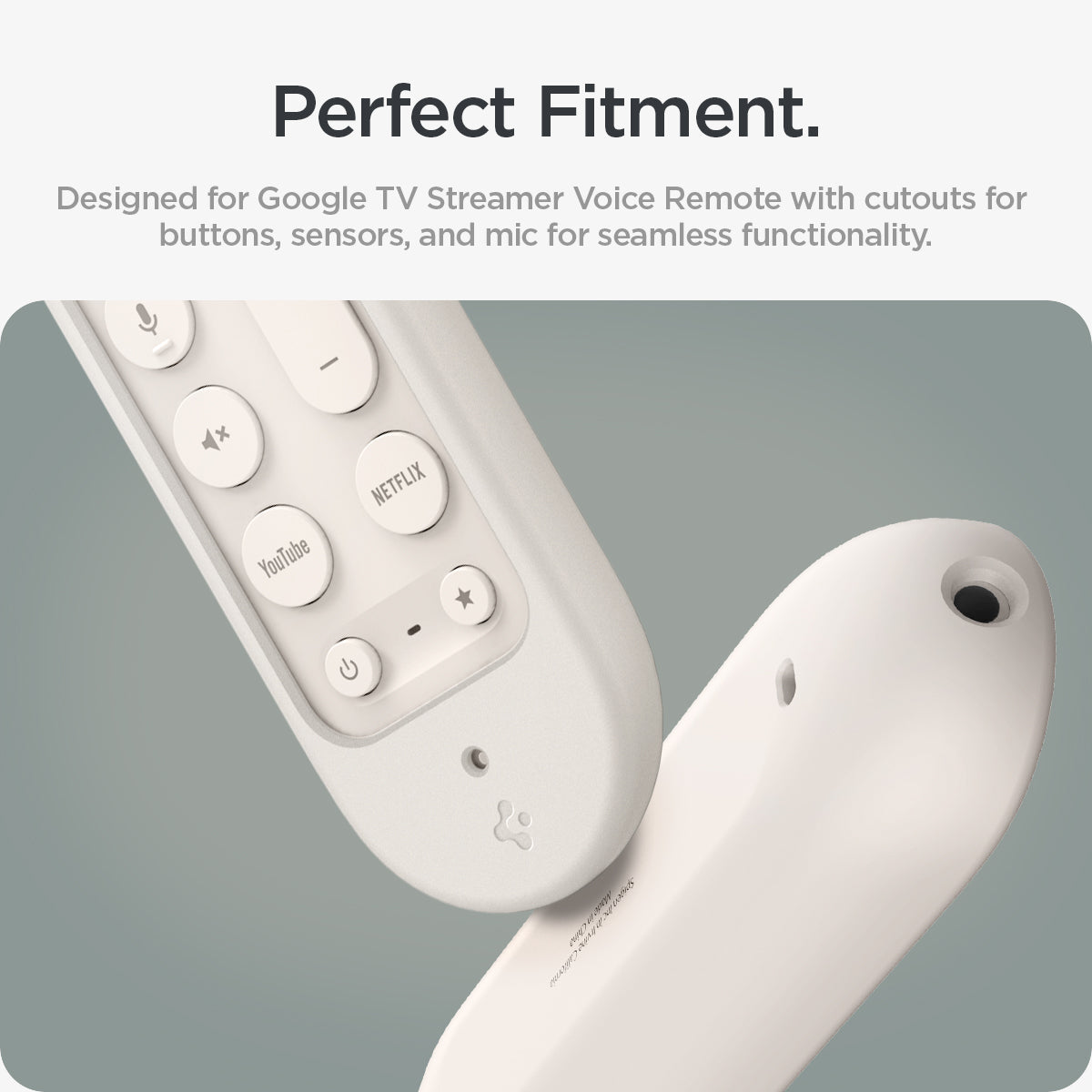 Google TV Streamer Silicone Fit Voice Remote