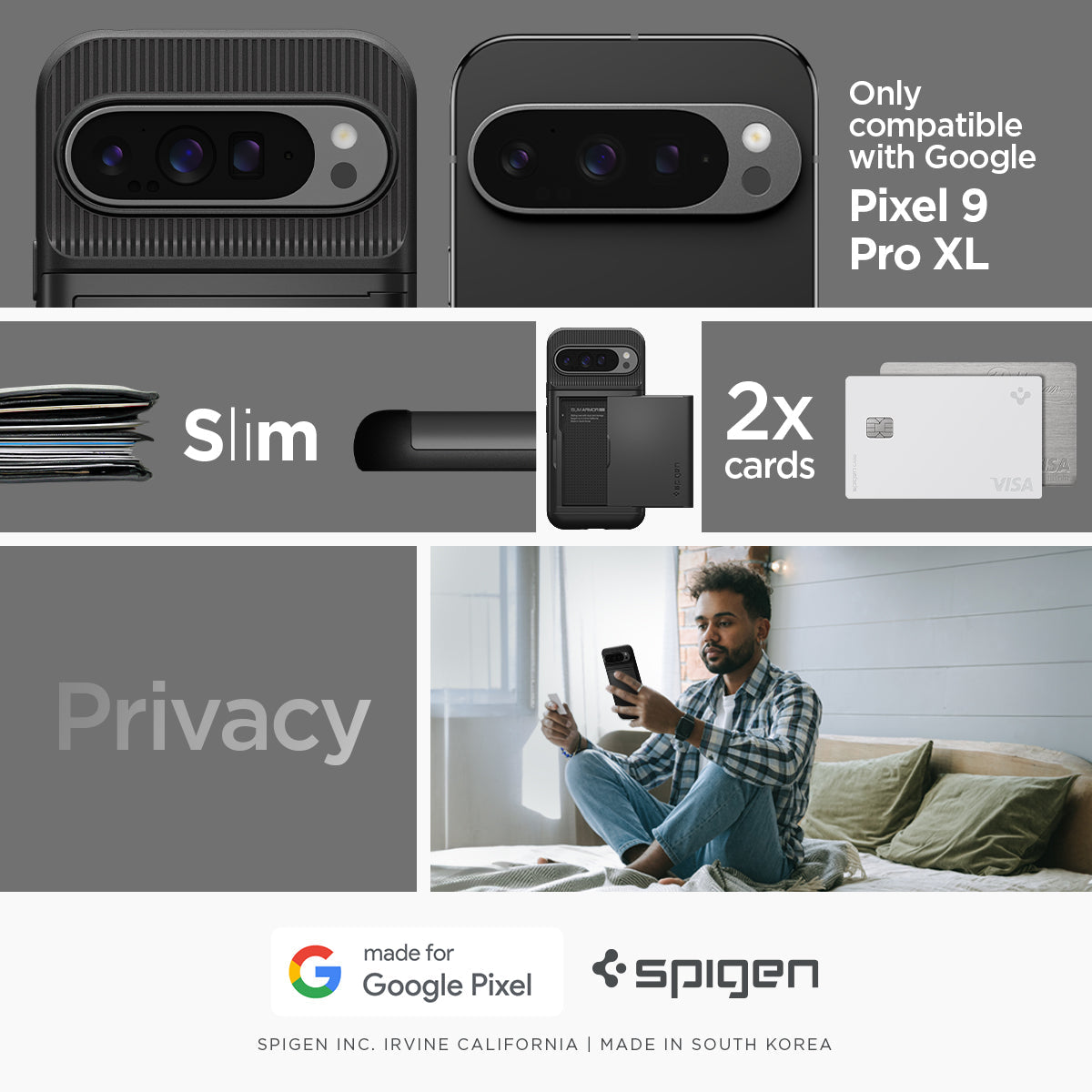 Pixel 9 Series - Slim Armor CS