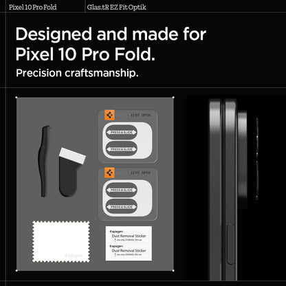 Pixel 10 Series - Optik EZ Fit Lens Protector