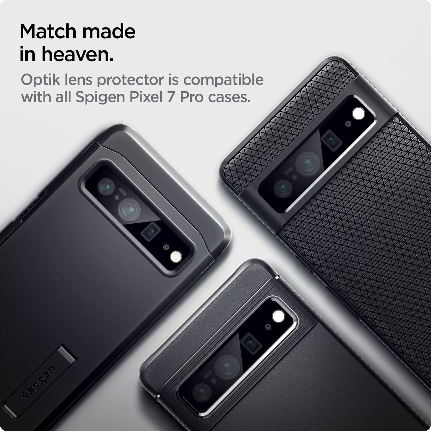 Pixel 7 Series - Optik EZ Fit Lens Protector