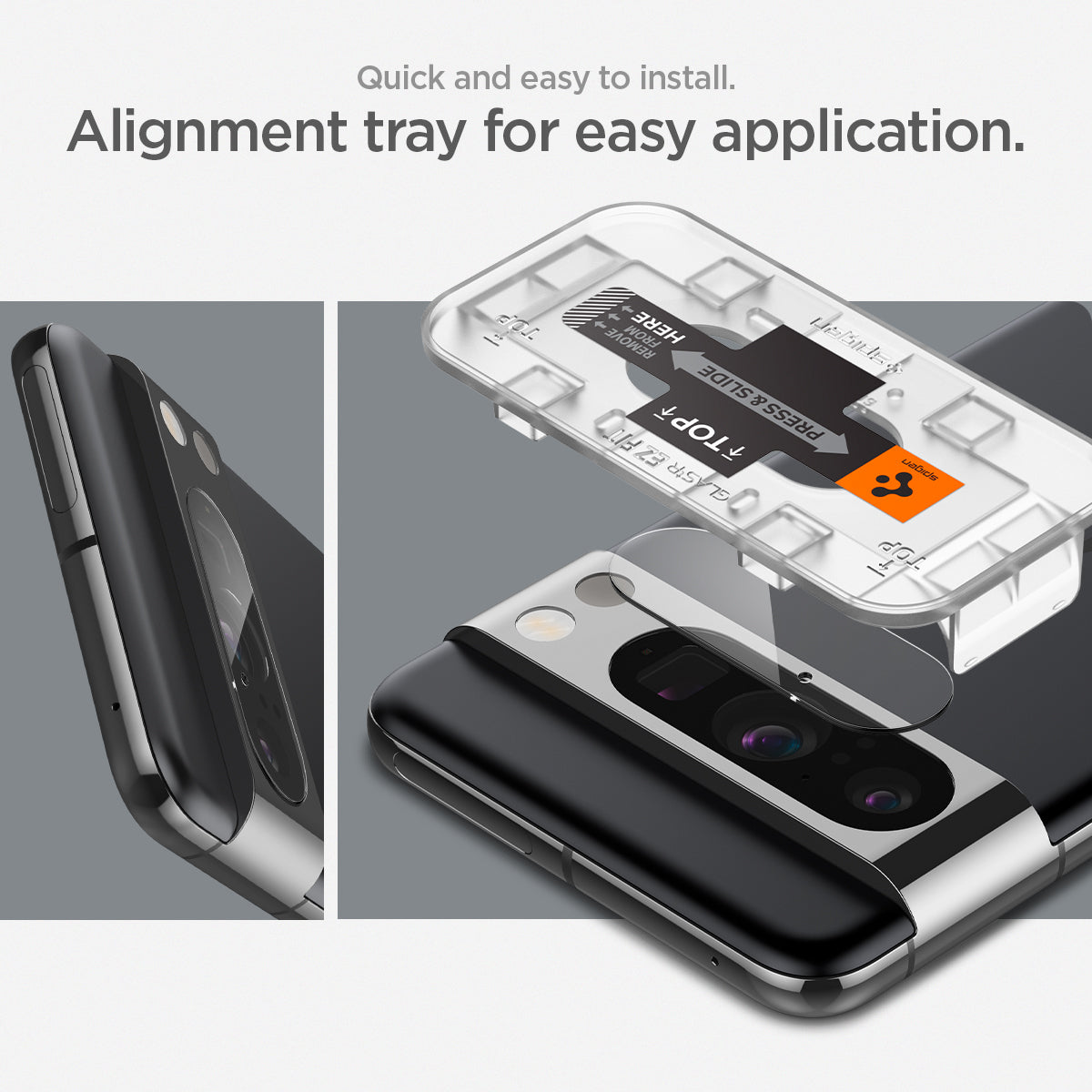 Pixel 8 Series - Optik EZ Fit Lens Protector