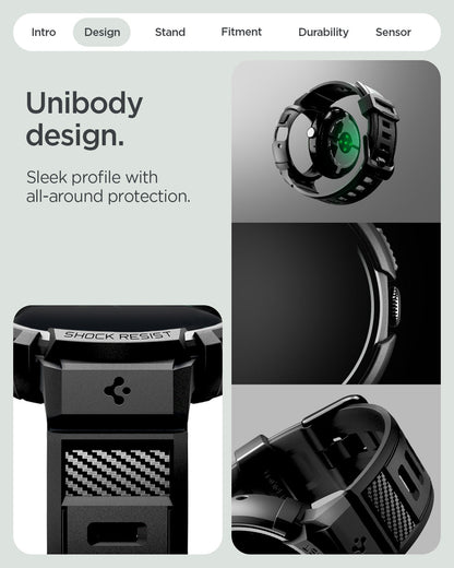 Pixel Watch 4 Series - Rugged Armor Pro + Stand