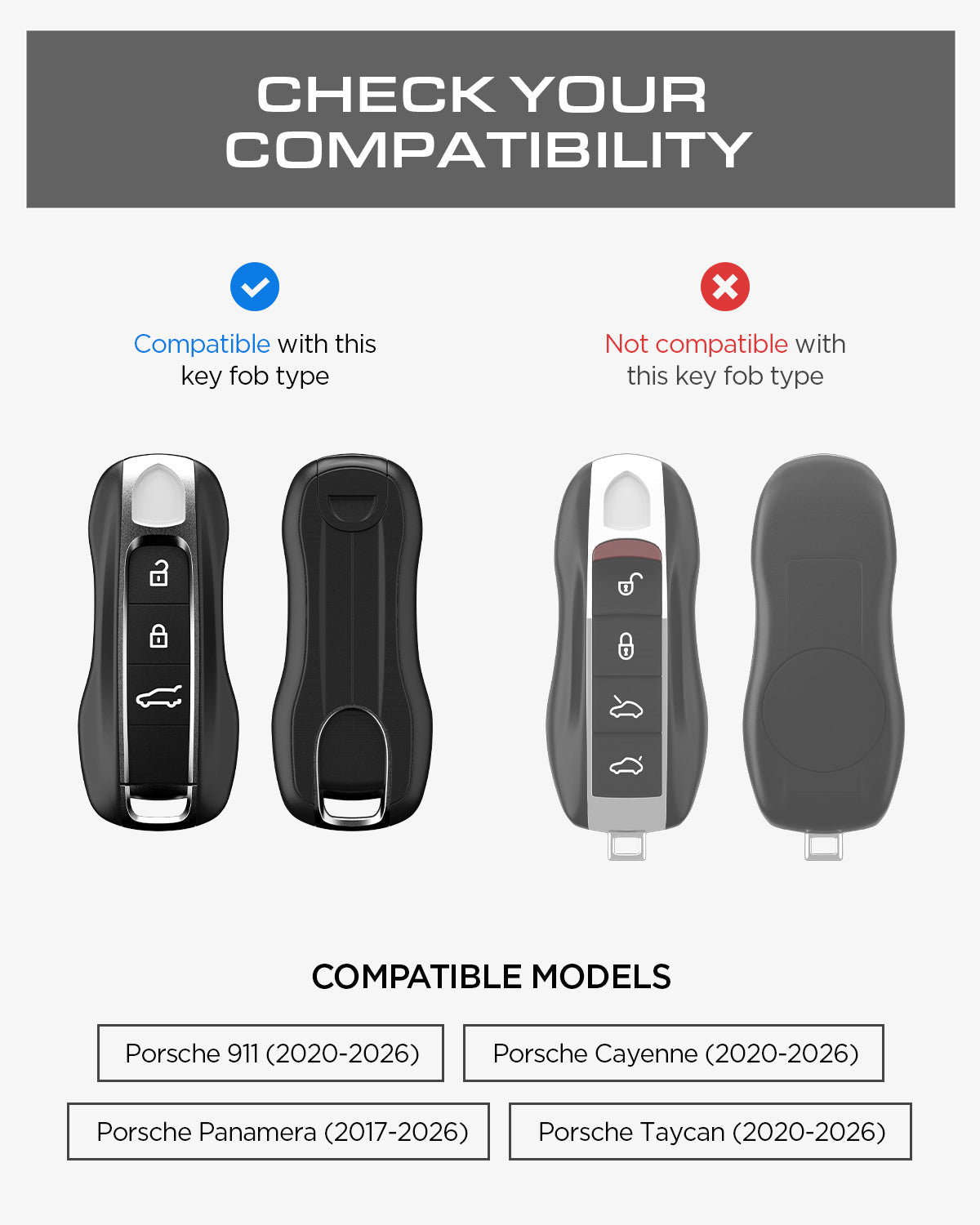 Porsche Key Fob Cover | PK100