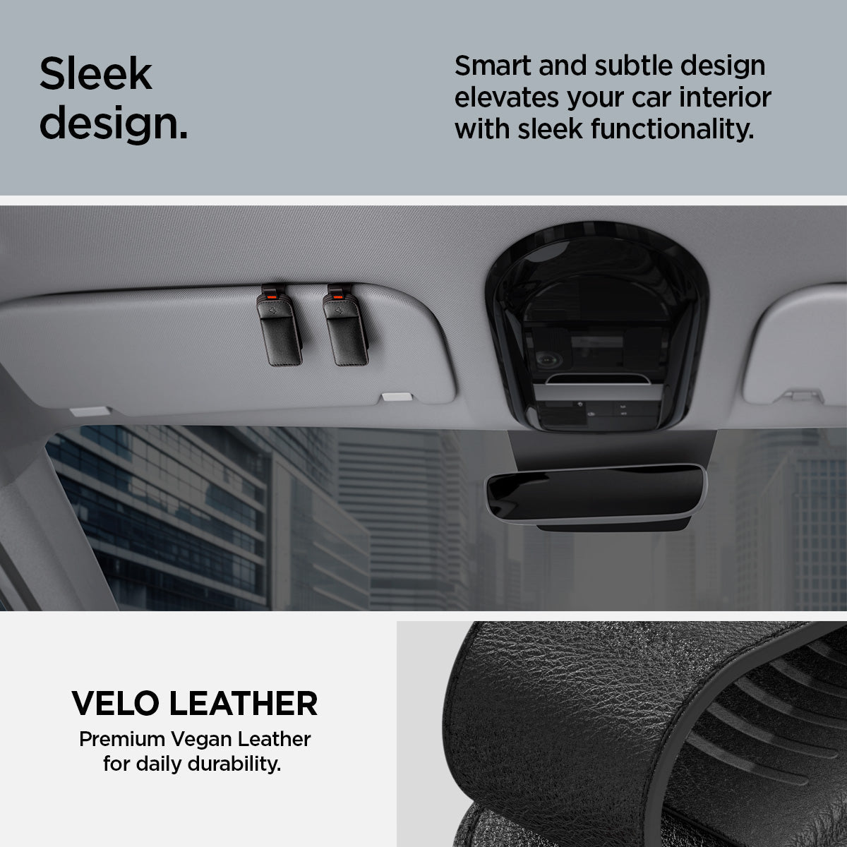 Visor Leather Sunglass Holder | SH101