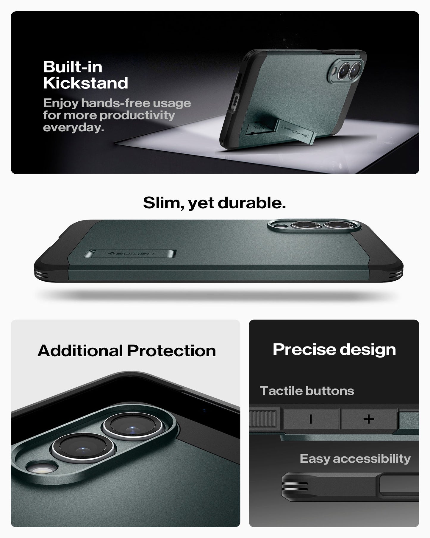 Galaxy S25 Edge - Tough Armor AI (Mag Fit)