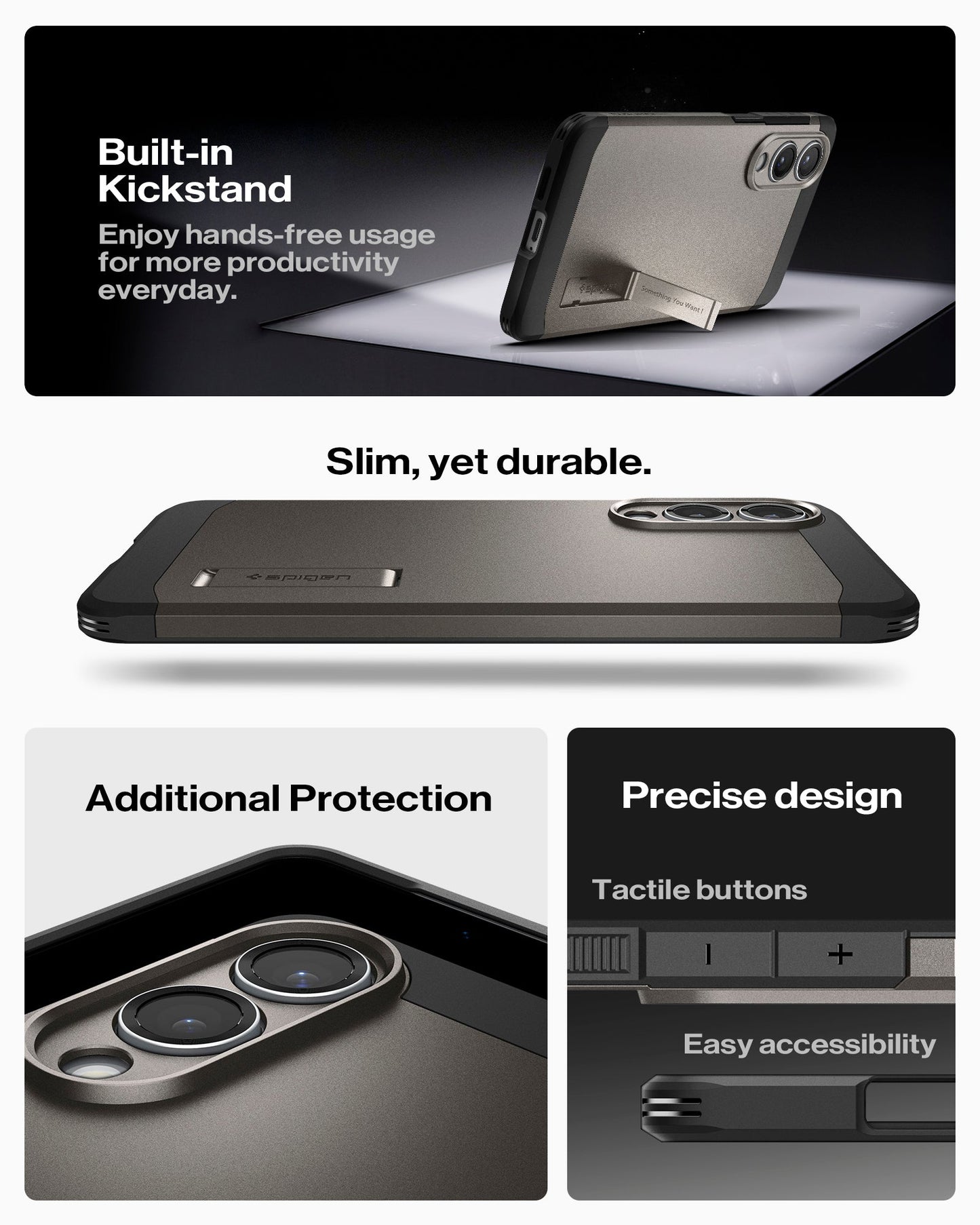 Galaxy S25 Edge - Tough Armor AI (Mag Fit)