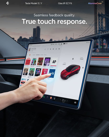 Tesla Series - Screen Protector GLAS.tR EZ Fit | 15 inch