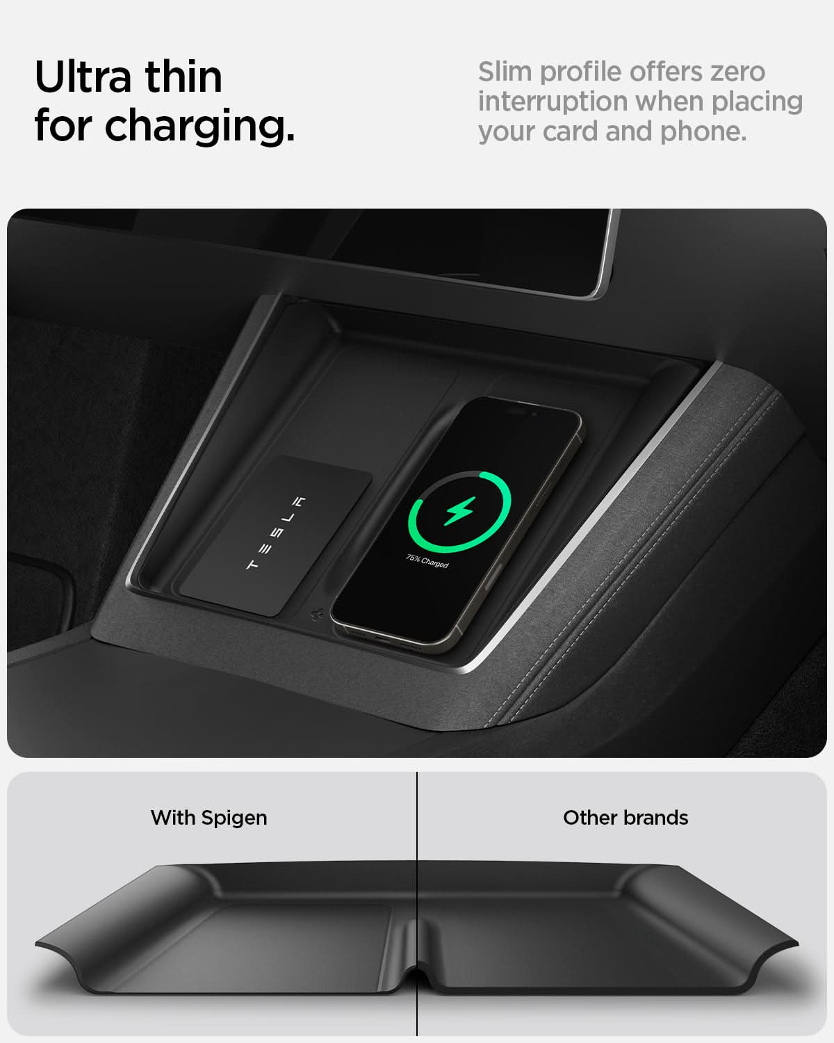 Tesla Series - Wireless Charging Pad Cover