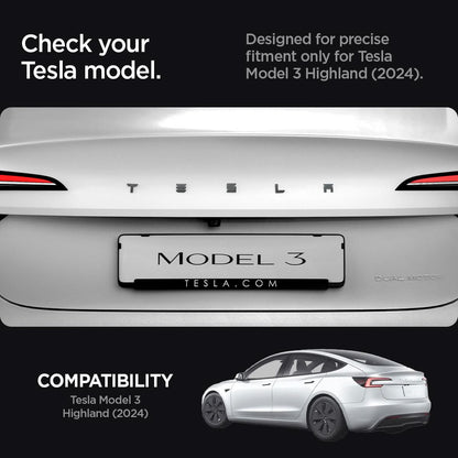 Tesla Series - Rear Emblem Logo Cover | TO322H