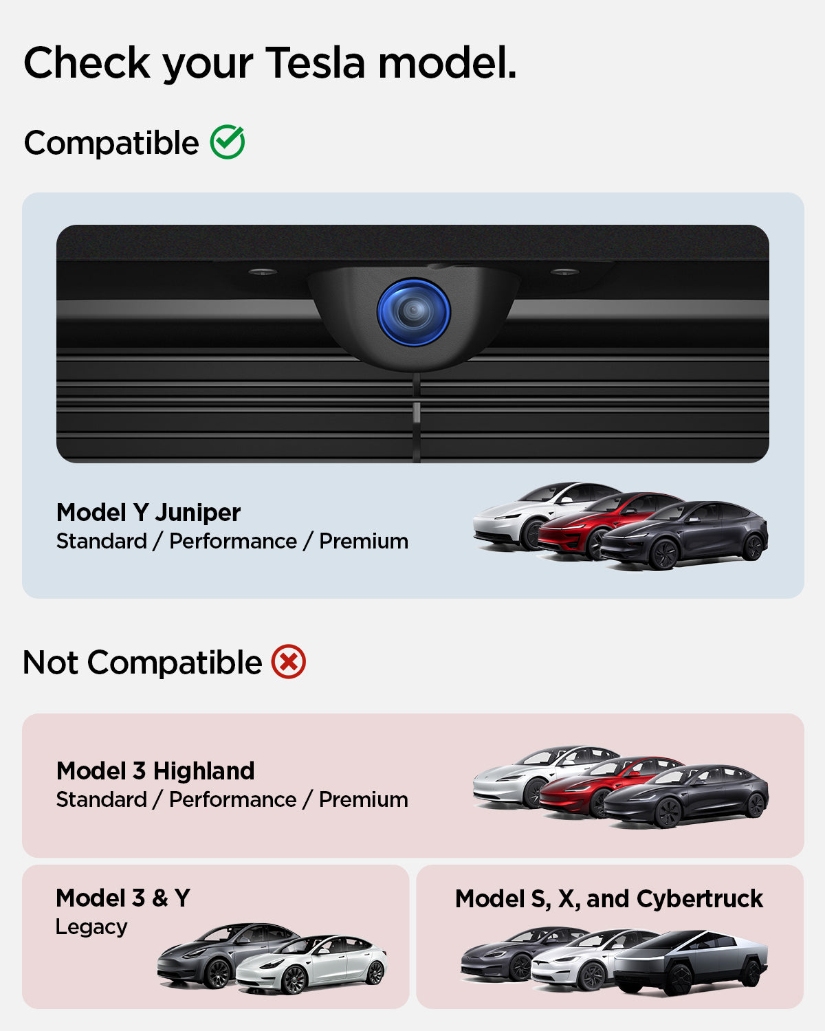 Tesla Series - Front Camera Protector | TO331