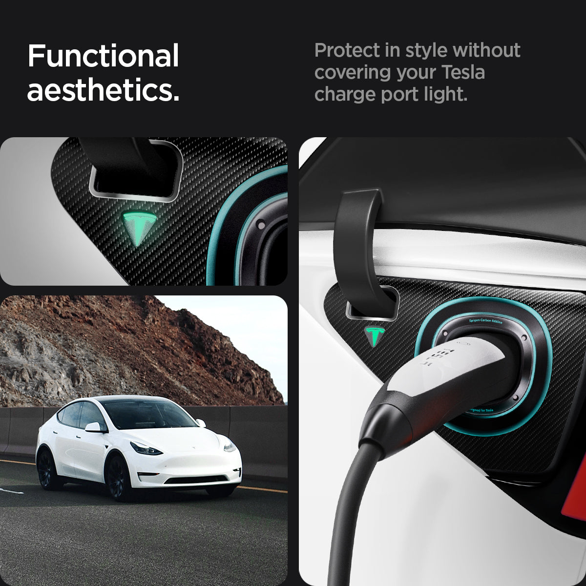 Tesla Series - Charging Port Inner Protective Film | TO420C