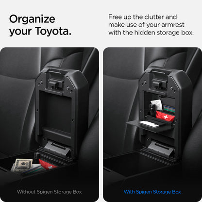 Toyota Series - Center Console Hidden Storage Box | TYO221